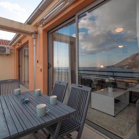 Sea View Two Bedroom Family Apartment With Pool - Sunset Ivanovici Бечичи Экстерьер фото